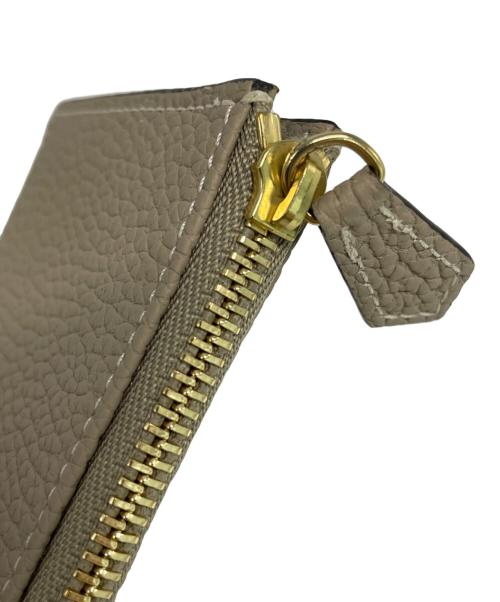 bonaventura（ボナベンチュラ）bonaventura (ボナベンチュラ) コインケース ベージュの古着・服飾アイテム