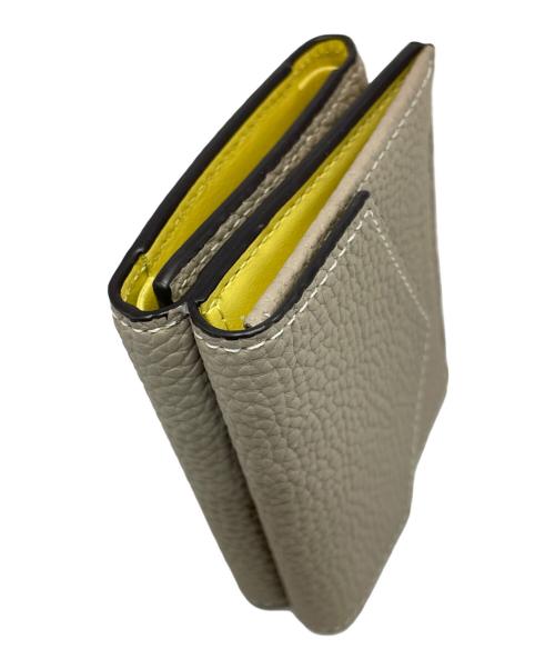 bonaventura（ボナベンチュラ）bonaventura (ボナベンチュラ) 3つ折り財布 ベージュの古着・服飾アイテム