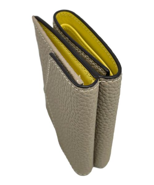 bonaventura（ボナベンチュラ）bonaventura (ボナベンチュラ) 3つ折り財布 ベージュの古着・服飾アイテム