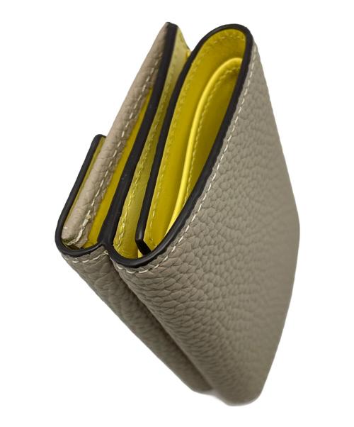 bonaventura（ボナベンチュラ）bonaventura (ボナベンチュラ) 3つ折り財布 ベージュの古着・服飾アイテム