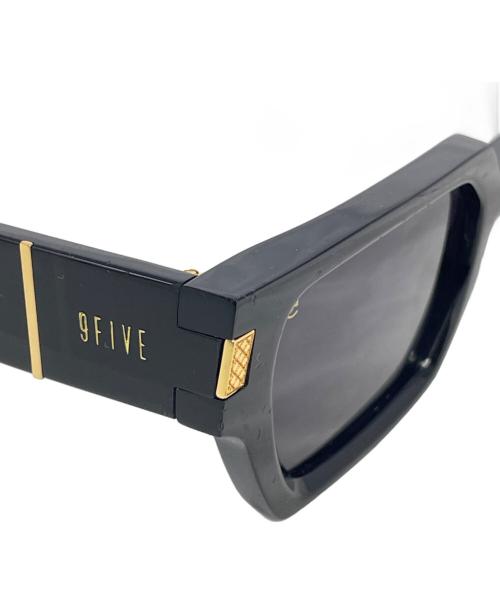 9FIVE（ナイン・ファイブ）9FIVE (ナイン・ファイブ) サングラス ブラックの古着・服飾アイテム