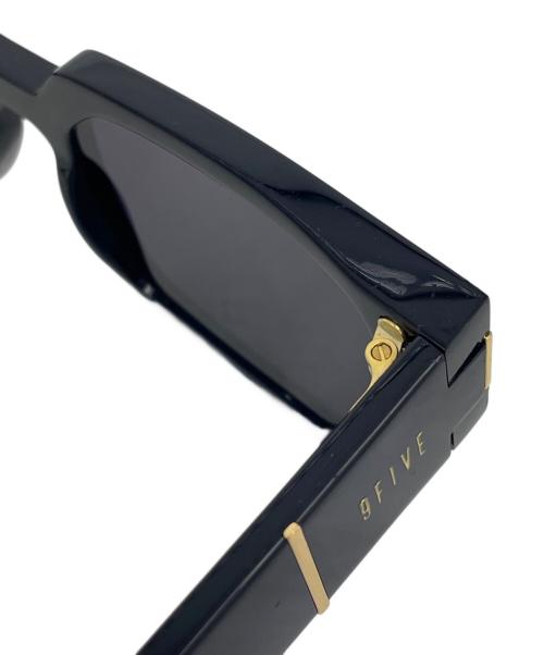 9FIVE（ナイン・ファイブ）9FIVE (ナイン・ファイブ) サングラス ブラックの古着・服飾アイテム