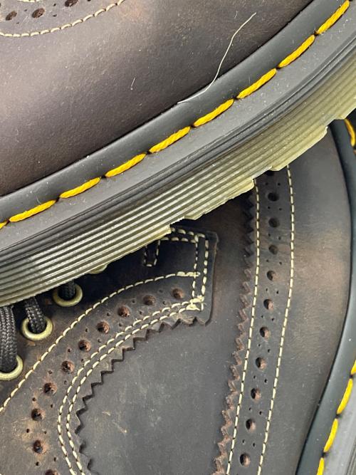 Dr.Martens（ドクターマーチン）Dr.Martens (ドクターマーチン) レザーシューズ ブラウン サイズ:UK 7の古着・服飾アイテム