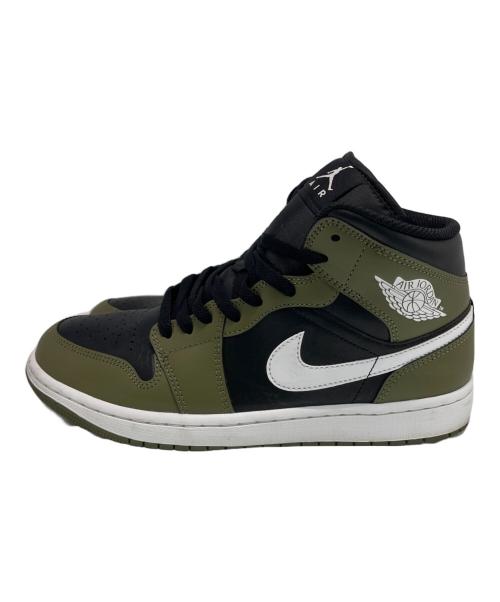 NIKE（ナイキ）NIKE (ナイキ) ハイカットスニーカー オリーブ サイズ:27cmの古着・服飾アイテム