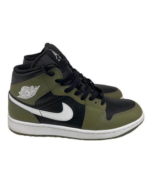 NIKE（ナイキ）NIKE (ナイキ) ハイカットスニーカー オリーブ サイズ:27cmの古着・服飾アイテム