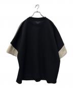 UNITED TOKYOユナイテッドトーキョー）の古着「COOLダンボールオーバーサイズTシャツ」｜ブラック×ホワイト