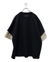 UNITED TOKYO（ユナイテッドトーキョー）の古着「COOLダンボールオーバーサイズTシャツ」｜ブラック×ホワイト