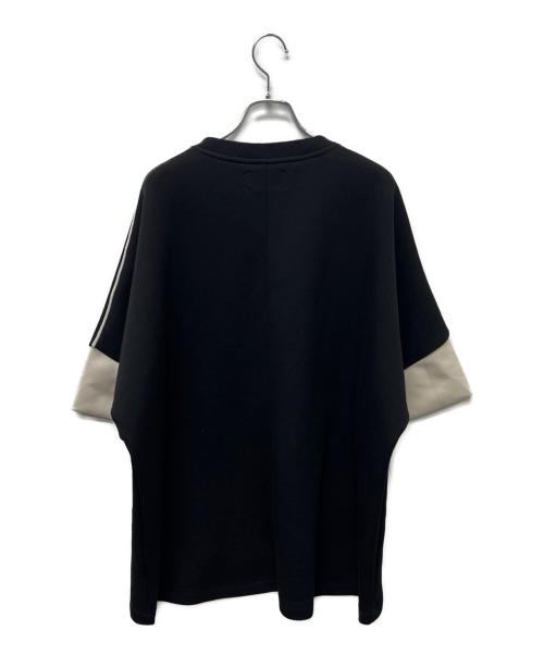 UNITED TOKYO（ユナイテッドトーキョー）UNITED TOKYO (ユナイテッドトーキョー) COOLダンボールオーバーサイズTシャツ ブラック×ホワイト サイズ:FREEの古着・服飾アイテム