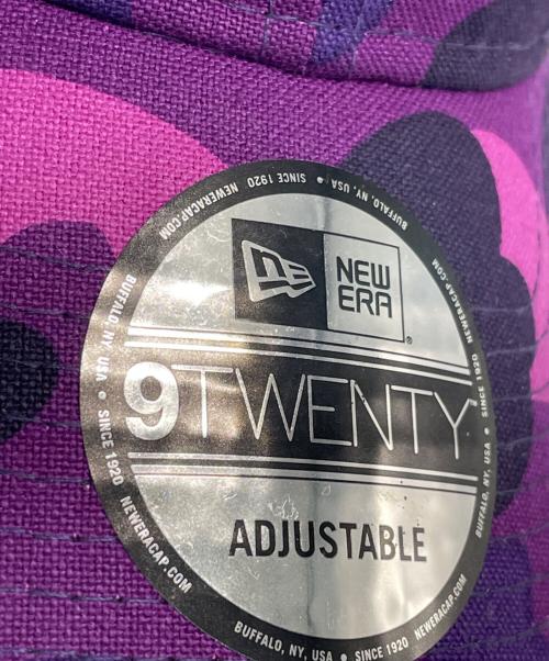 A BATHING APE（ア ベイシング エイプ）A BATHING APE (ア ベイシング エイプ) New Era (ニューエラ) 帽子 パープルの古着・服飾アイテム