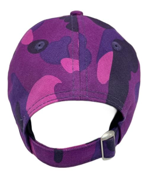 A BATHING APE（ア ベイシング エイプ）A BATHING APE (ア ベイシング エイプ) New Era (ニューエラ) 帽子 パープルの古着・服飾アイテム
