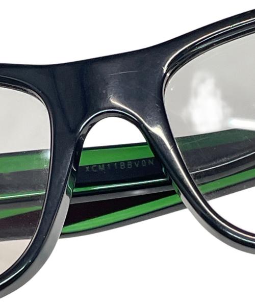 GUCCI（グッチ）GUCCI (グッチ) サングラス グリーン×レッド サイズ:55□17-150の古着・服飾アイテム