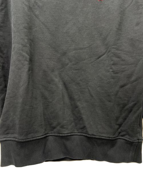 ami（アミ）ami (アミ) ハート刺繍ロゴクルーネックスウェット ブラック サイズ:Ｍの古着・服飾アイテム