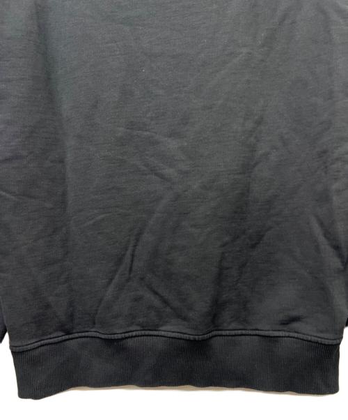 ami（アミ）ami (アミ) ハート刺繍ロゴクルーネックスウェット ブラック サイズ:Ｍの古着・服飾アイテム