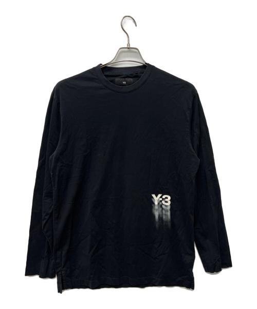 Y-3（ワイスリー）Y-3 (ワイスリー) ロングスリーブカットソー ブラック サイズ:Ｓの古着・服飾アイテム