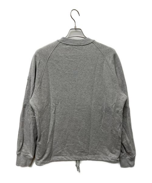 MONCLER（モンクレール）MONCLER (モンクレール) スウェットシャツ グレー サイズ:Ｌの古着・服飾アイテム