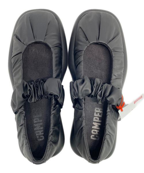 CAMPER（カンペール）CAMPER (カンペール) フラットシューズ ブラック サイズ:37の古着・服飾アイテム