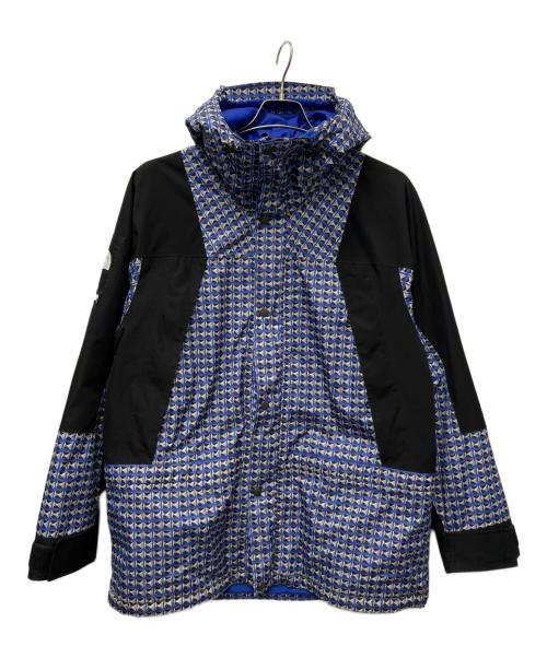 THE NORTH FACE（ザ ノース フェイス）THE NORTH FACE (ザ ノース フェイス) SUPREME (シュプリーム) Studded Mountain Light Jacket ブルー×ブラック サイズ:Ｌの古着・服飾アイテム