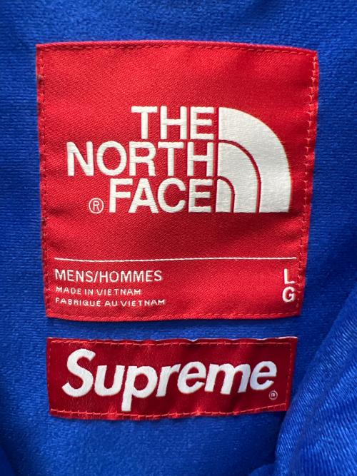 THE NORTH FACE（ザ ノース フェイス）THE NORTH FACE (ザ ノース フェイス) SUPREME (シュプリーム) Studded Mountain Light Jacket ブルー×ブラック サイズ:Ｌの古着・服飾アイテム