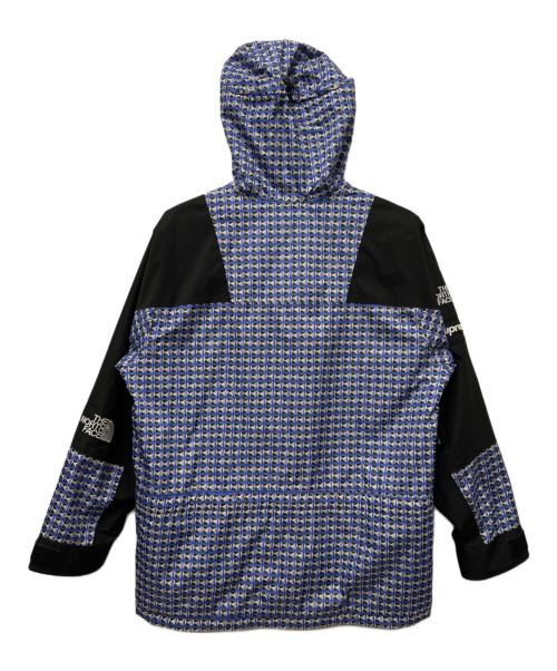 THE NORTH FACE（ザ ノース フェイス）THE NORTH FACE (ザ ノース フェイス) SUPREME (シュプリーム) Studded Mountain Light Jacket ブルー×ブラック サイズ:Ｌの古着・服飾アイテム