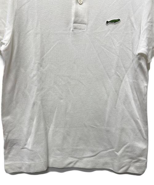 LACOSTE（ラコステ）LACOSTE (ラコステ) ポロシャツ ホワイト サイズ:ＸＳの古着・服飾アイテム