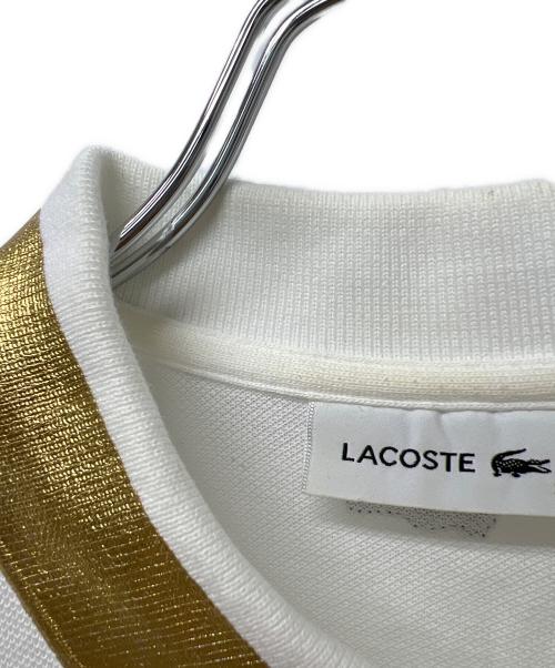 LACOSTE（ラコステ）LACOSTE (ラコステ) ポロシャツ ホワイト サイズ:ＸＳの古着・服飾アイテム