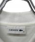 中古・古着 LACOSTE (ラコステ) ポロシャツ ホワイト サイズ:ＸＳ：7000円