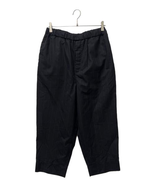 SEEALL（シーオール）SEEALL (シーオール) CROPPED BUGGY PANTS ネイビー サイズ:３の古着・服飾アイテム