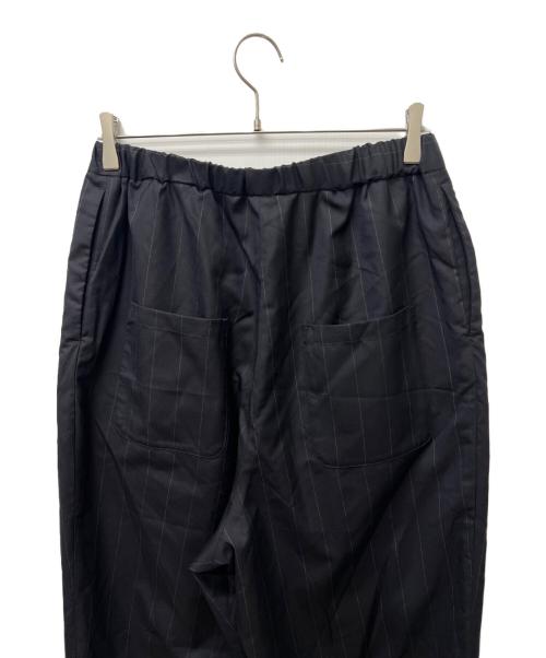 SEEALL（シーオール）SEEALL (シーオール) CROPPED BUGGY PANTS ネイビー サイズ:３の古着・服飾アイテム