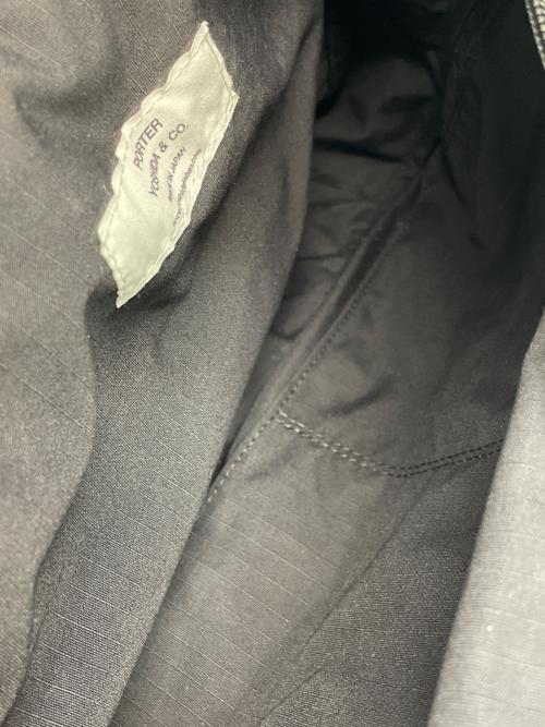 PORTER（ポーター）PORTER (ポーター) ショルダーバッグ ブラックの古着・服飾アイテム