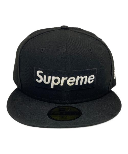 New Era（ニューエラ）New Era (ニューエラ) SUPREME (シュプリーム) キャップ ブラックの古着・服飾アイテム