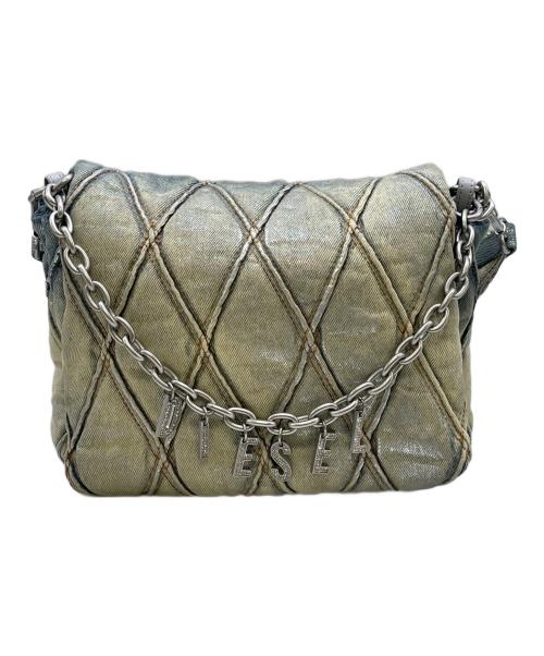 DIESEL（ディーゼル）DIESEL (ディーゼル) 2WAYショルダーバッグ ブルーの古着・服飾アイテム