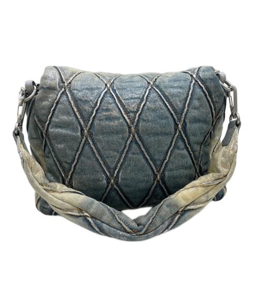 DIESEL（ディーゼル）DIESEL (ディーゼル) 2WAYショルダーバッグ ブルーの古着・服飾アイテム