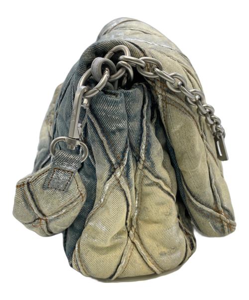 DIESEL（ディーゼル）DIESEL (ディーゼル) 2WAYショルダーバッグ ブルーの古着・服飾アイテム