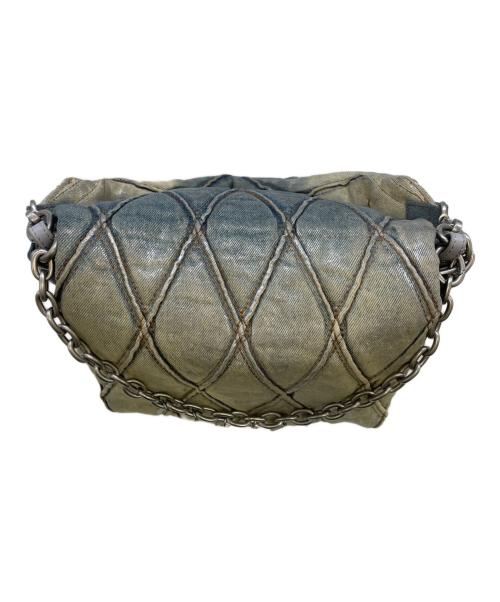 DIESEL（ディーゼル）DIESEL (ディーゼル) 2WAYショルダーバッグ ブルーの古着・服飾アイテム