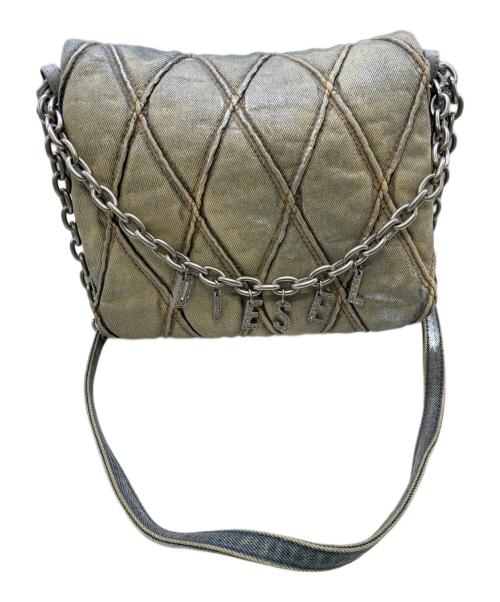 DIESEL（ディーゼル）DIESEL (ディーゼル) 2WAYショルダーバッグ ブルーの古着・服飾アイテム