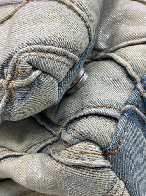 DIESEL（ディーゼル）DIESEL (ディーゼル) 2WAYショルダーバッグ ブルーの古着・服飾アイテム