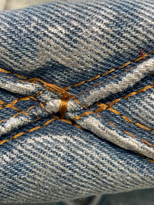 DIESEL（ディーゼル）DIESEL (ディーゼル) 2WAYショルダーバッグ ブルーの古着・服飾アイテム