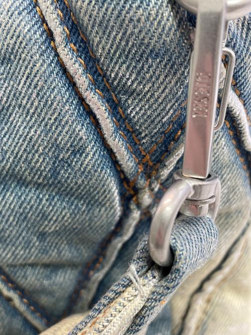 DIESEL（ディーゼル）DIESEL (ディーゼル) 2WAYショルダーバッグ ブルーの古着・服飾アイテム