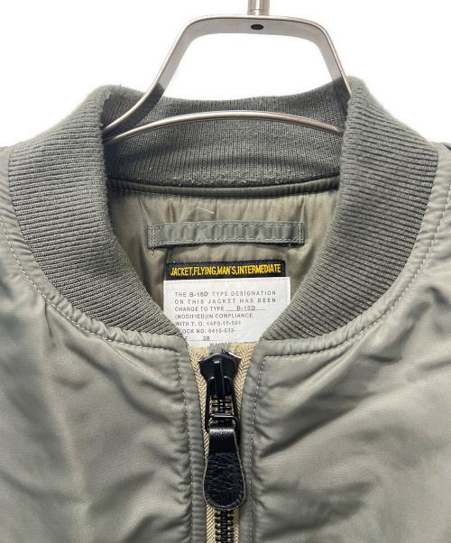 waiper（ワイパー）waiper (ワイパー) フライトジャケット カーキ サイズ:３８の古着・服飾アイテム
