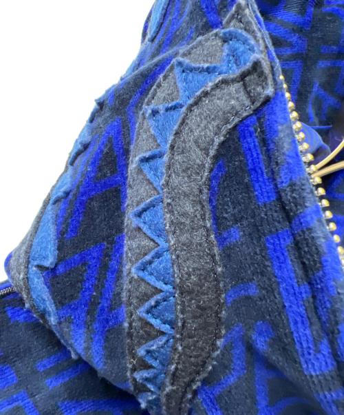 A BATHING APE（ア ベイシング エイプ）A BATHING APE (ア ベイシング エイプ) ジップパーカー ブルー サイズ:ＸＬの古着・服飾アイテム