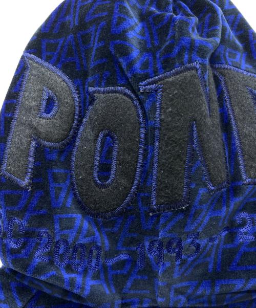 A BATHING APE（ア ベイシング エイプ）A BATHING APE (ア ベイシング エイプ) ジップパーカー ブルー サイズ:ＸＬの古着・服飾アイテム