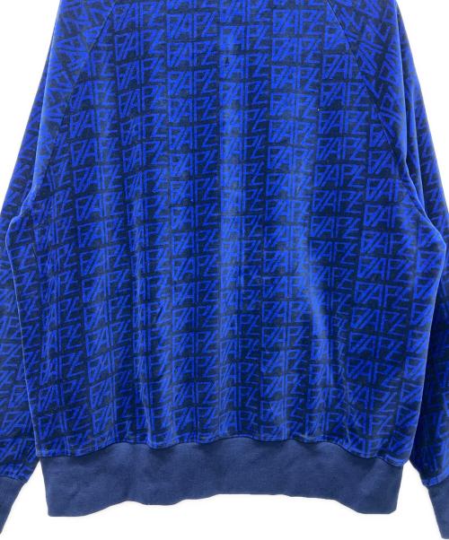 A BATHING APE（ア ベイシング エイプ）A BATHING APE (ア ベイシング エイプ) ジップパーカー ブルー サイズ:ＸＬの古着・服飾アイテム