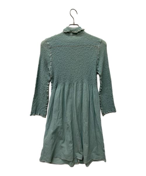 ISSEY MIYAKE me（イッセイ ミヤケ ミー）ISSEY MIYAKE me (イッセイ ミヤケ ミー) 長袖ワンピース スカイブルー サイズ:FREEの古着・服飾アイテム