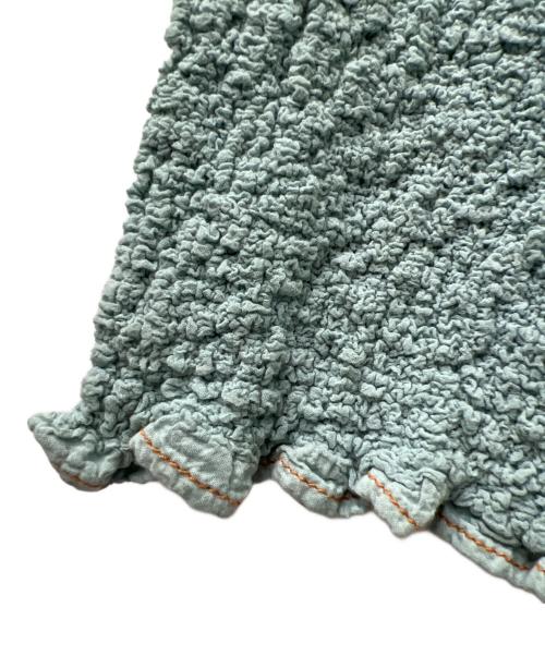 ISSEY MIYAKE me（イッセイ ミヤケ ミー）ISSEY MIYAKE me (イッセイ ミヤケ ミー) 長袖ワンピース スカイブルー サイズ:FREEの古着・服飾アイテム