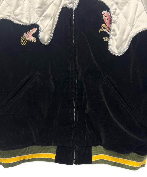 KAPITAL（キャピタル）KAPITAL (キャピタル) スーベニアジャケット ブラック×グレー サイズ:２の古着・服飾アイテム