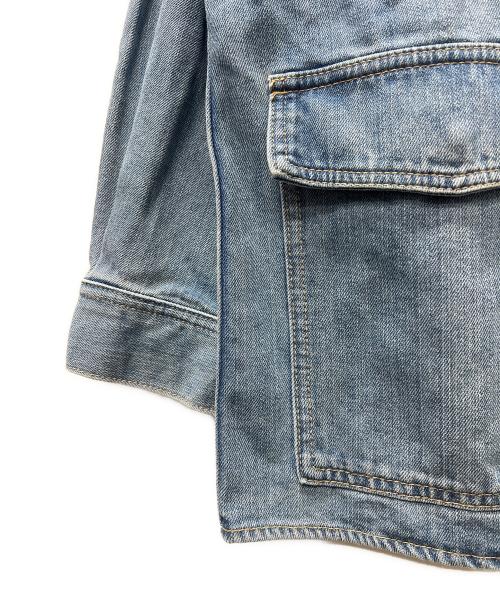 SHIPS any（シップスエニィ）SHIPS any (シップスエニィ) デニムワークジャケット ブルー サイズ:FREEの古着・服飾アイテム