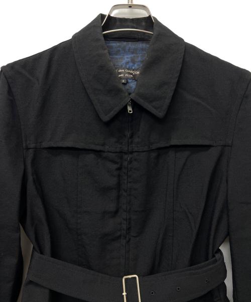 COMME des GARCONS HOMME PLUS（コムデギャルソンオムプリュス）COMME des GARCONS HOMME PLUS (コムデギャルソンオムプリュス) ウールジャケット ブラック サイズ:Ｓの古着・服飾アイテム