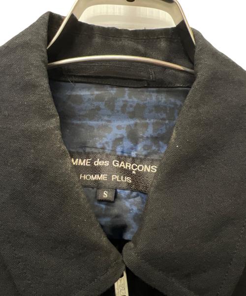 COMME des GARCONS HOMME PLUS（コムデギャルソンオムプリュス）COMME des GARCONS HOMME PLUS (コムデギャルソンオムプリュス) ウールジャケット ブラック サイズ:Ｓの古着・服飾アイテム