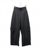 STUDIOUSステュディオス）の古着「Barrel Leg Cargo Trousers」｜グレー