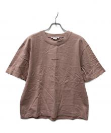 Acne studios（アクネ ストゥディオズ）の古着「半袖Tシャツ」｜ピンク